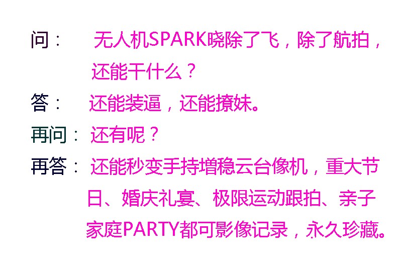 DJI晓SPARK专用无人机快装板，我们弄出来了，无人机玩家童...