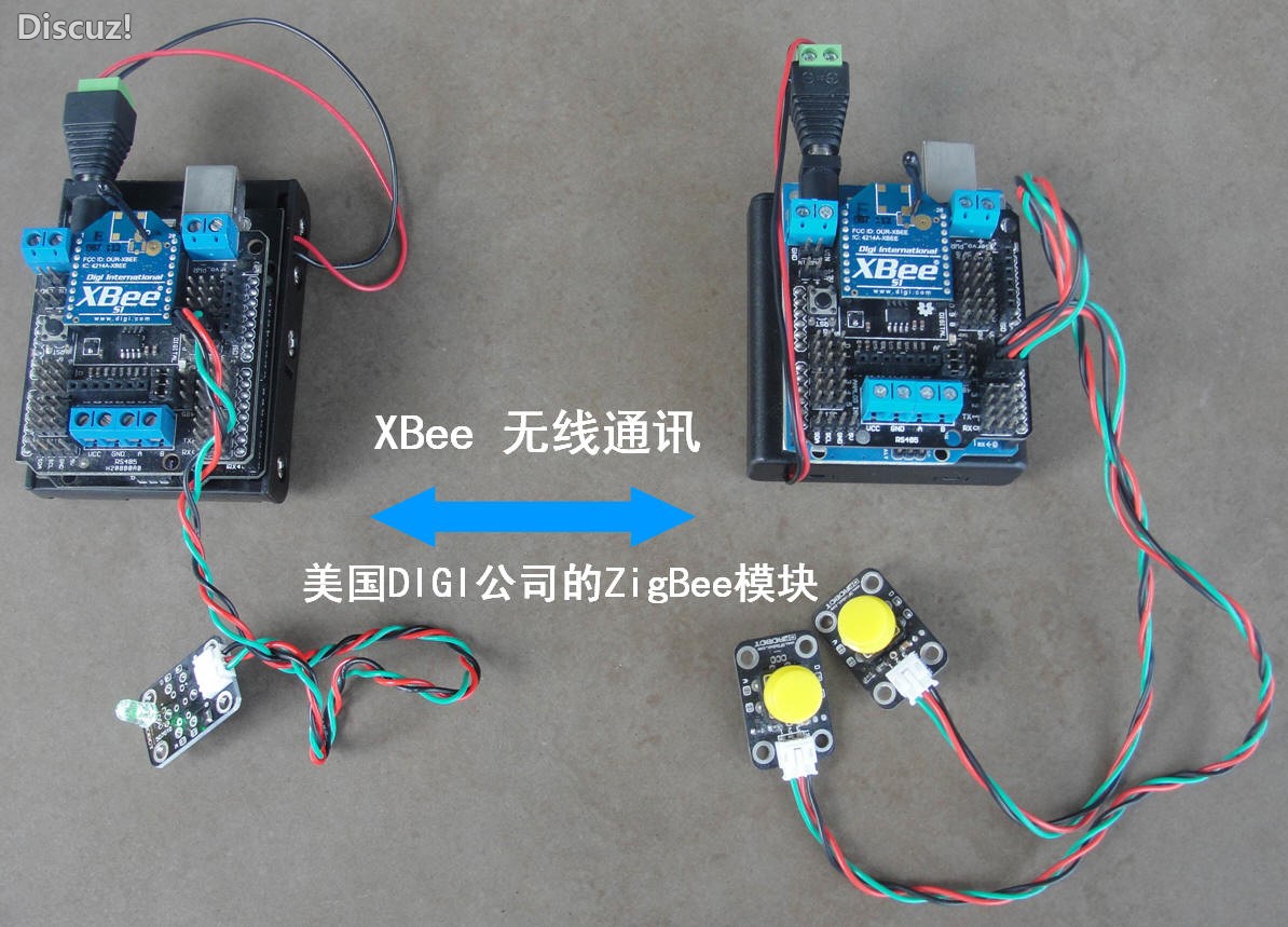 美国DIGI公司的XBee模块无线通讯实验图1