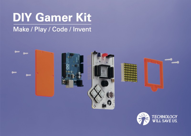 DIY Gamer Kit：自己动手做一个游戏机图1