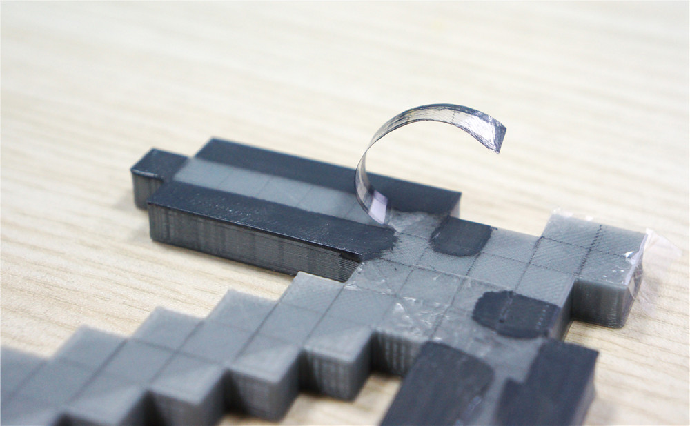 How to paint a Minecraft Pickaxe！图14