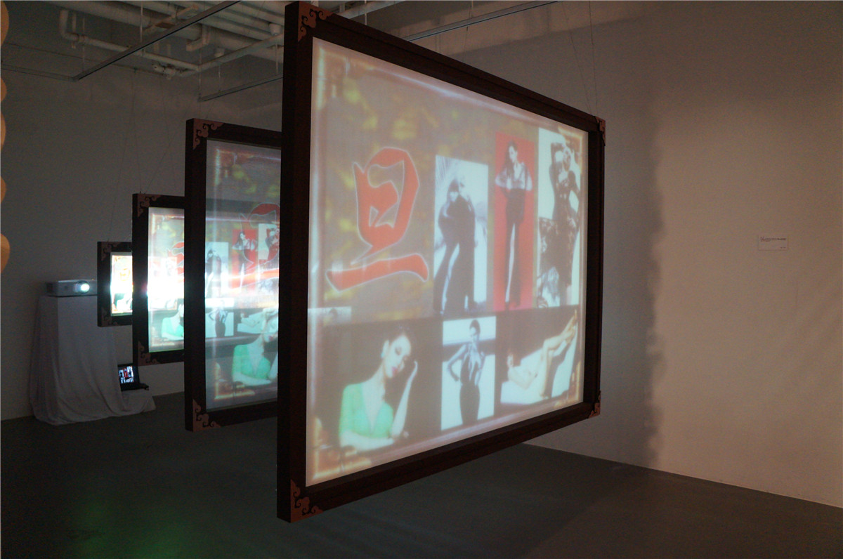 “美与爱”艺术展上的互动艺术作品图7
