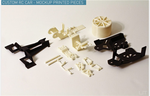3D打印的遥控越野车「Utype-design」图1