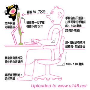 坐班族每天要在椅子上做的运动（很萌的）图5