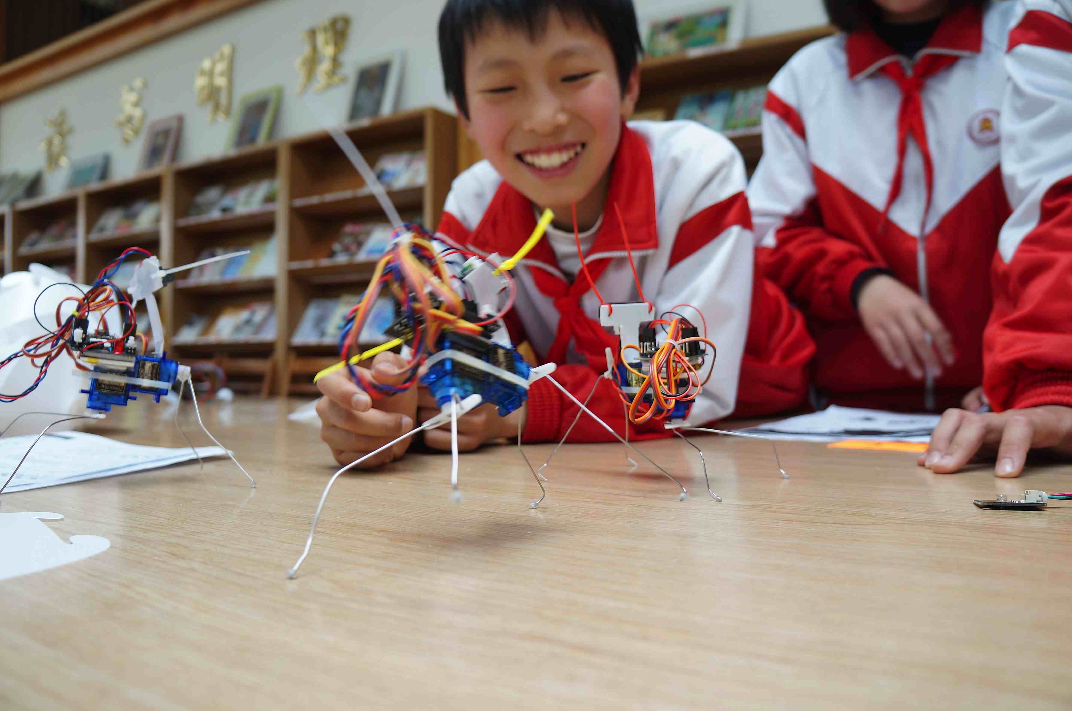 DFRobot"迪埃孚杯"全国中小学机器人教学评展活动火热进行中图8