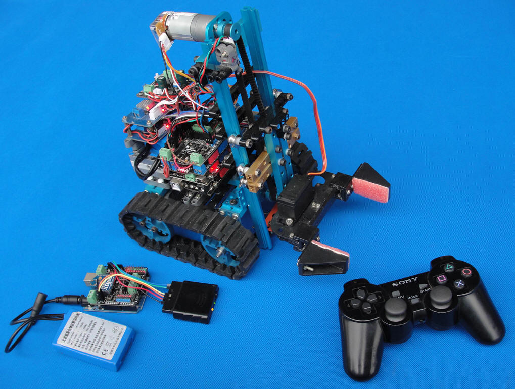 Makeblock搬运遥控车之SONY PS2手柄