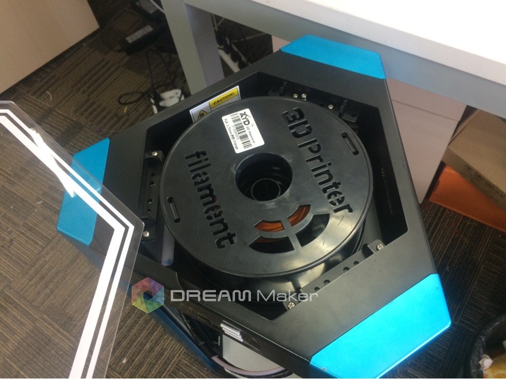 DreamMaker OverLord 3D打印机料盘设计图3