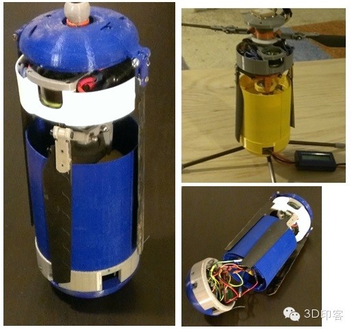 3D打印同轴飞行器～比四轴更像无人机图4