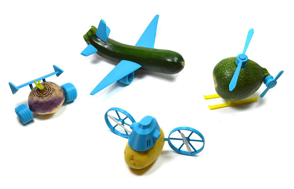 想飞的蔬菜：3D打印的 Open Toys图4