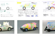 日本3d打印公司将孩子的手绘汽车变成现实图2