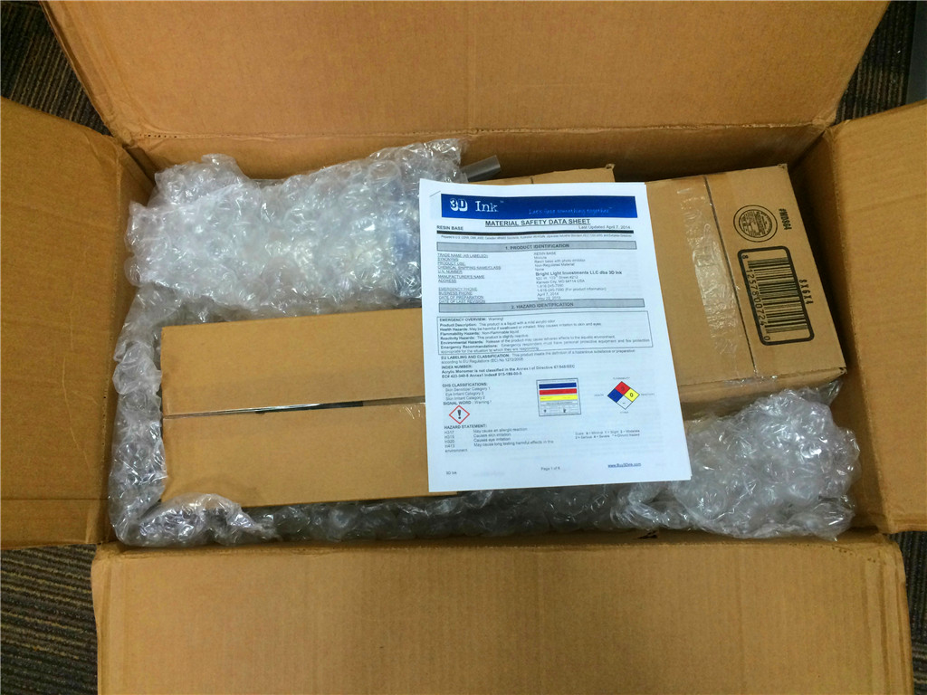 Sedgwick3D printer kit unboxing图2