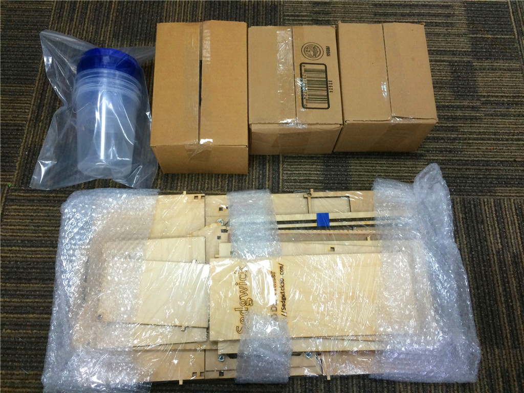 Sedgwick3D printer kit unboxing图4
