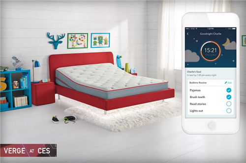 小朋友的睡眠守护神：SleepIQ Kids Bed智能床图2