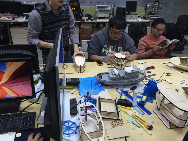 【智能船模兴趣小组】2015首次工作坊回顾图13