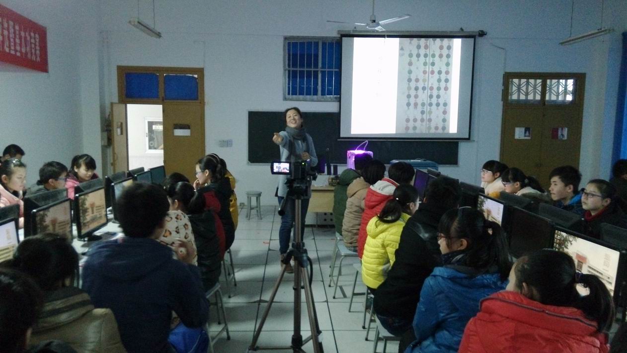 DF视频公开课走进淮南一中——感受技术魅力（上视频了）图7