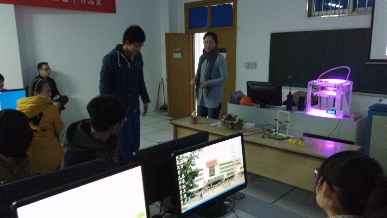 DF视频公开课走进淮南一中——感受技术魅力（上视频了）图12