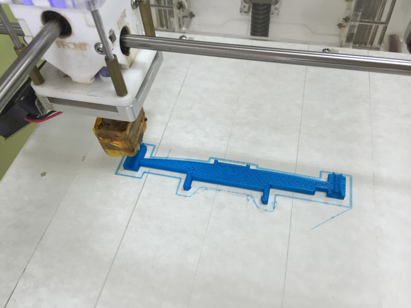 船模小组套材中的3D打印件图2