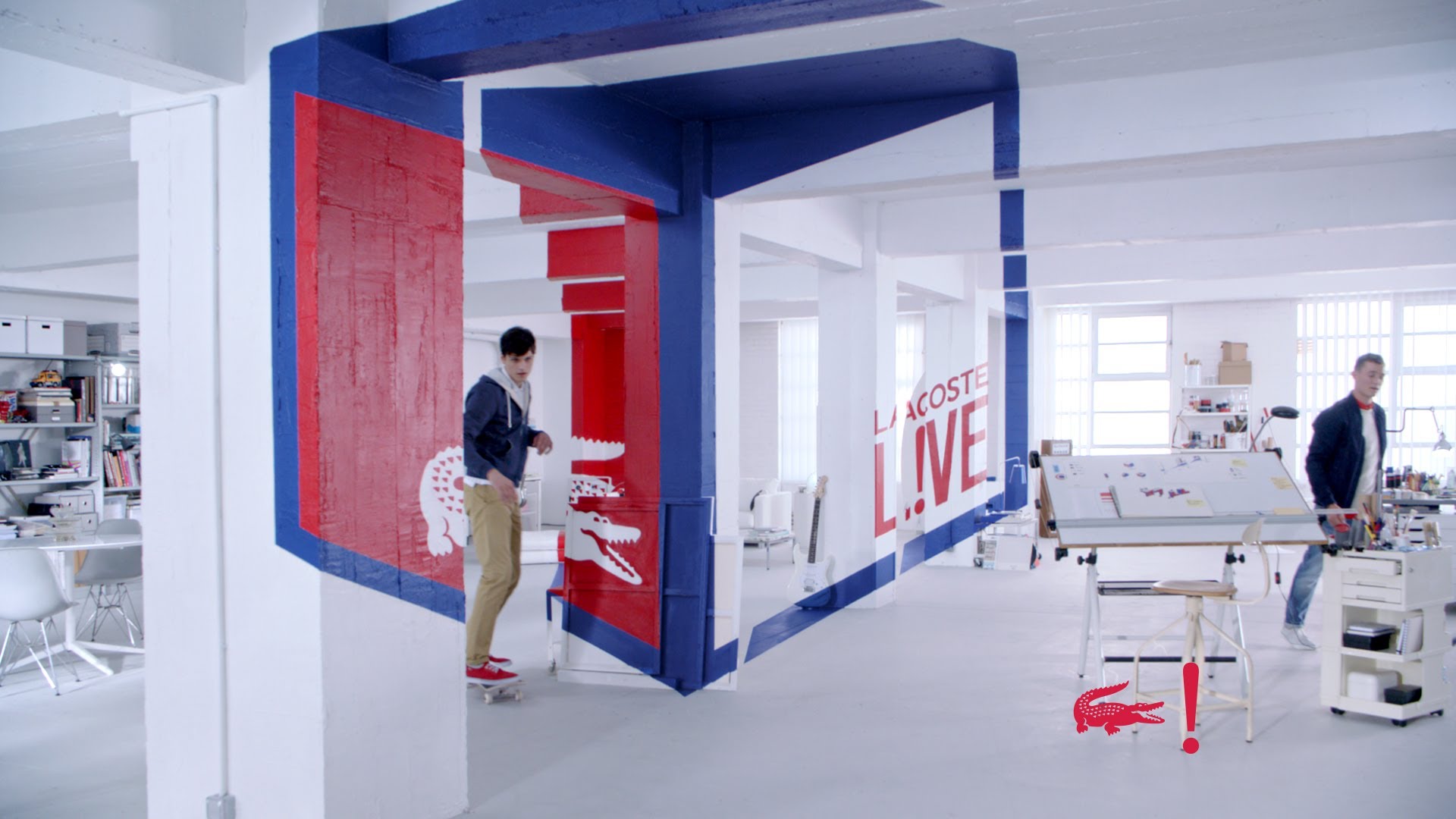 Lacoste：史上最牛立体书，视频SNS视觉错位全用上图18