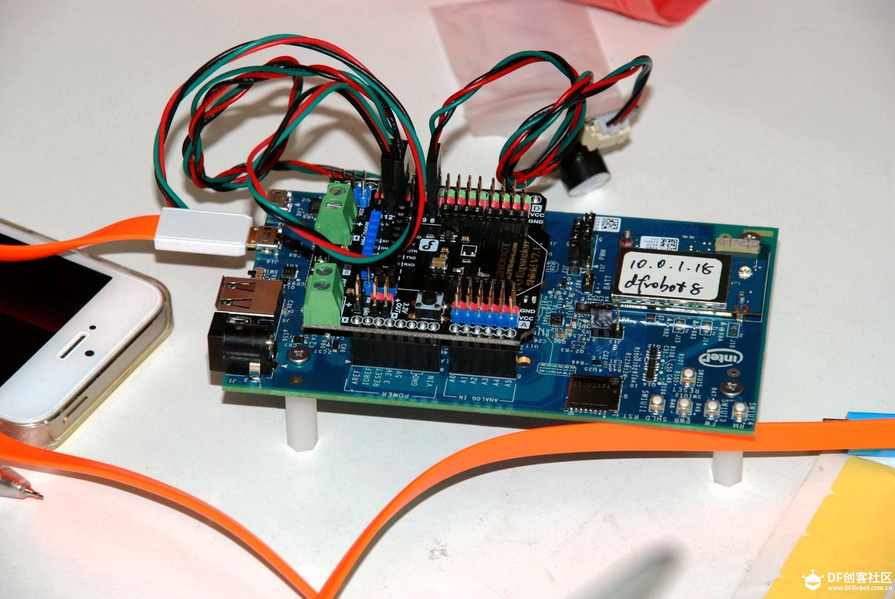 Intel与DFRobot为同济大学共同打造Edison周末工作坊图3