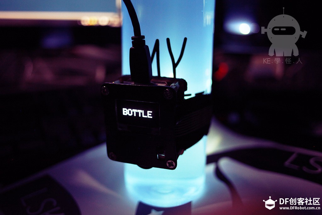闲极无聊的制作，喜欢的看看《  给ＭＹＢＯＴＴＬ加灯...图2