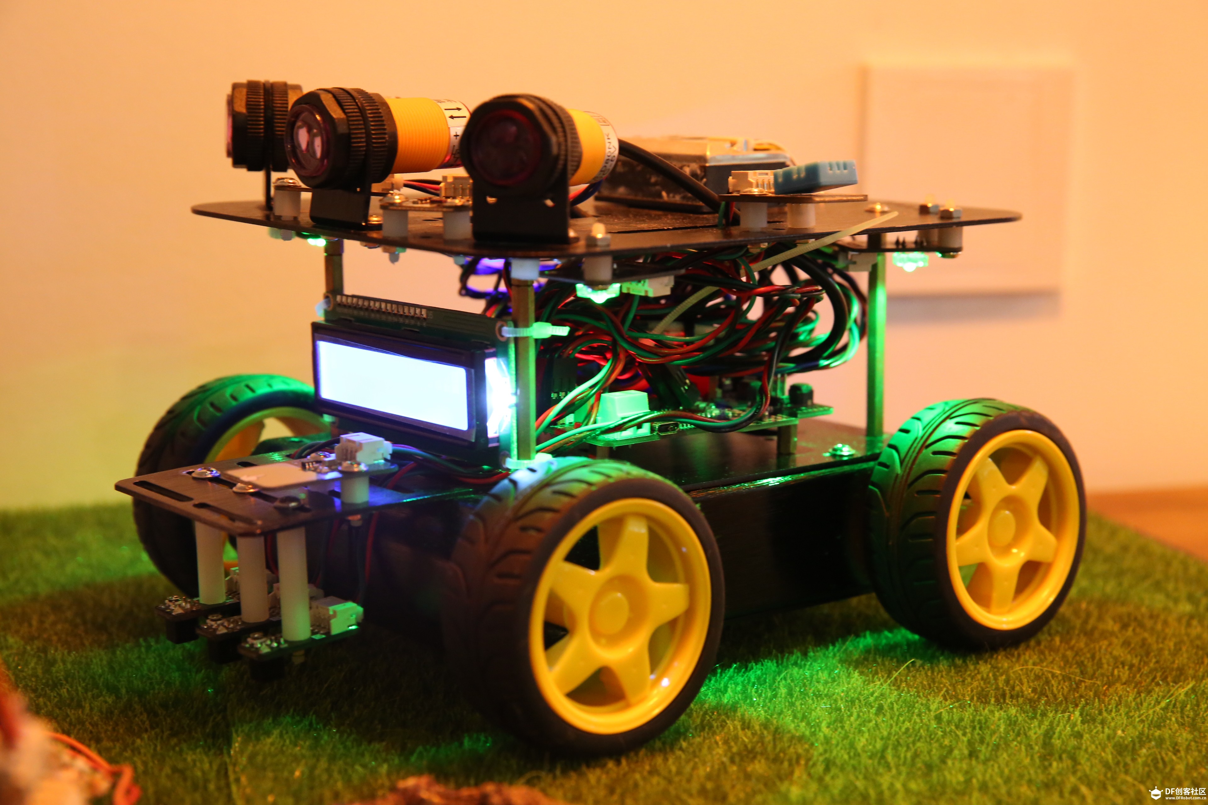海盗4WD 多功能小车 功能介绍与展示图4