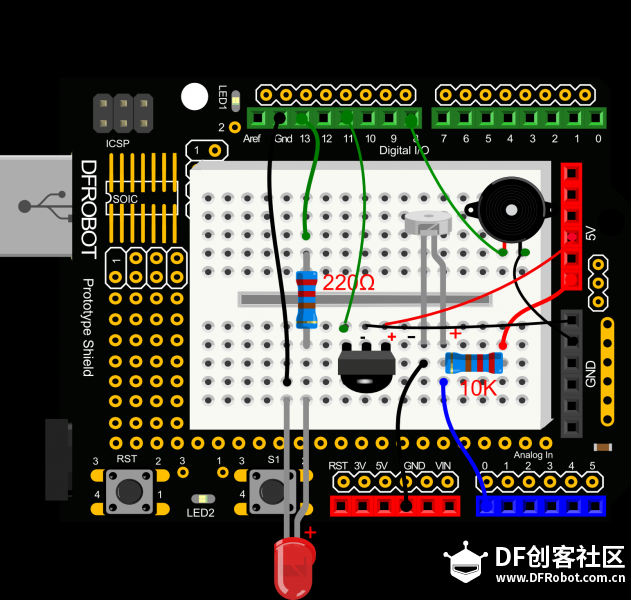 用arduino做的包包防盗器图2