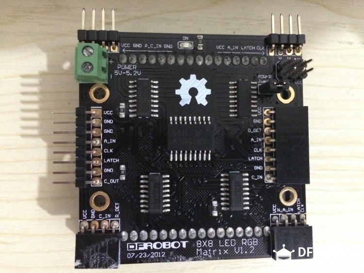 8*8 LED 三色全彩点阵模块配合rgb_matrix库的简单实验图2