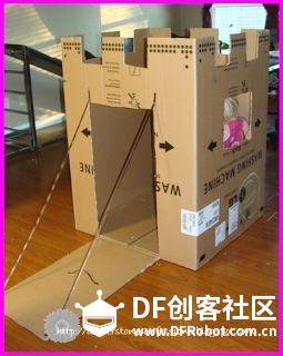 别人家的老爸过个节也这么拼！！！（纸盒篇）图7