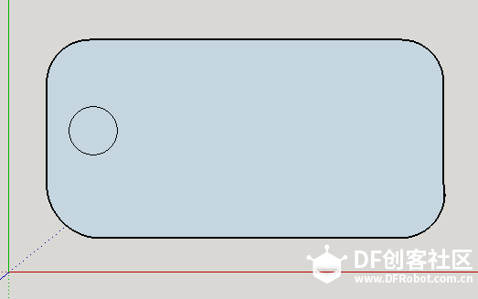 Sketchup扫盲教程3——制作个性化钥匙扣图4