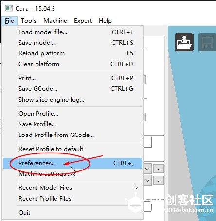 Cura 15.04.3 下载 及语言设为中文图1