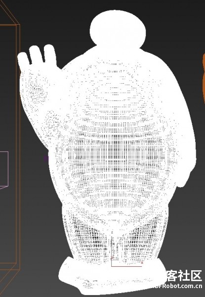 3D打印浮雕照片大白图5