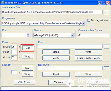 arduino MEGA2560 烧写Bootloader 完整版图4