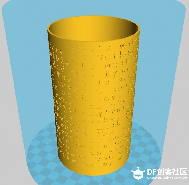 我是如何修改字母塔的 -df论坛建模软件OpenScad学习第一帖。图3