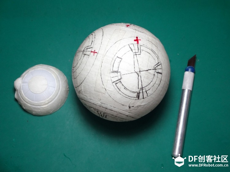 快上车，教你造一个BB-8机器人！图32