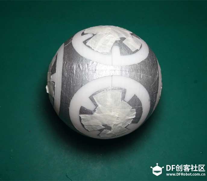 快上车，教你造一个BB-8机器人！图34