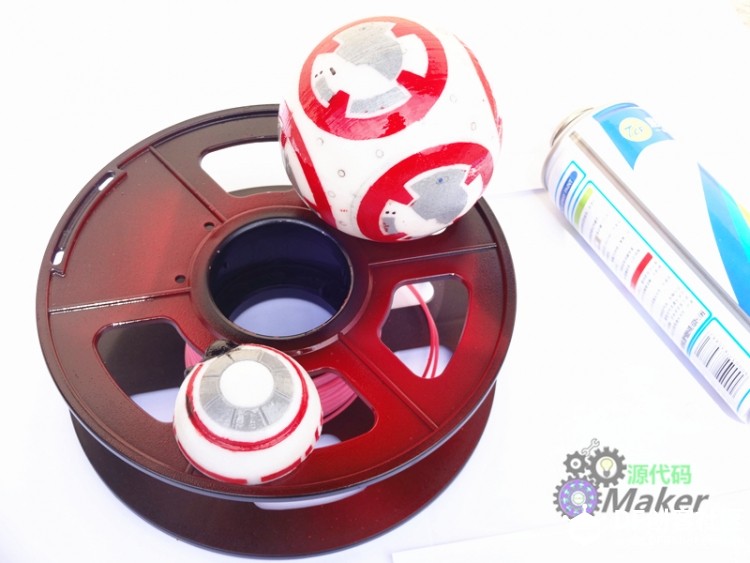 快上车，教你造一个BB-8机器人！图39