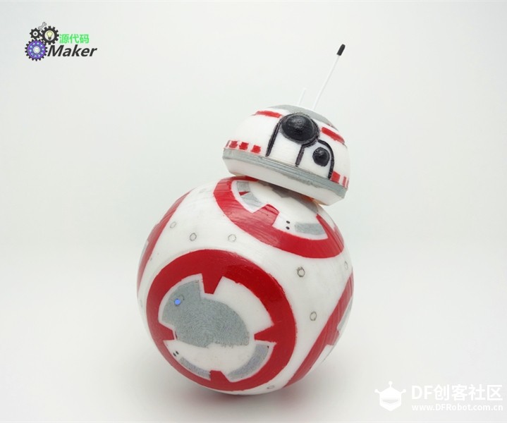 快上车，教你造一个BB-8机器人！图42