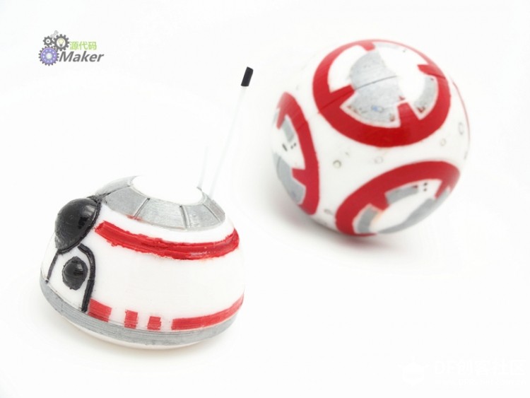 快上车，教你造一个BB-8机器人！图44