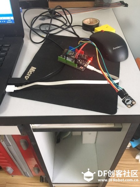 快来释放你的洪荒之力,手势传感器制作相扑游戏图15