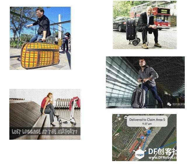 Mibox智能物联网可控代步行李箱图1