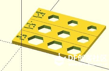 可定制的打印误差校正板（1130更新，增加6角形和凸起功能）图3