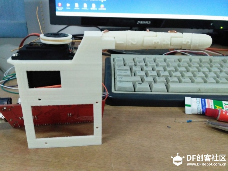 InMoov Finger Starter+yeelink =一根远程手指图11