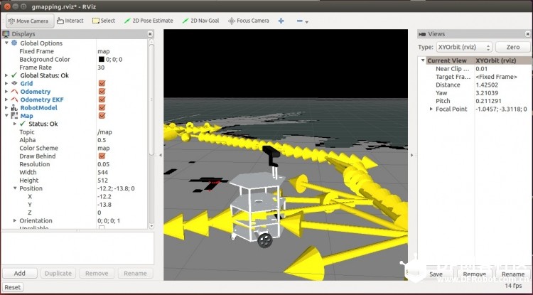 【开箱评测四】用RPLIDAR A2搭建gmapping图2