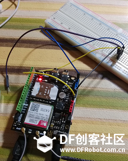 【DFRobot SIM808板卡测试报告】之一LM35室温上送...图2