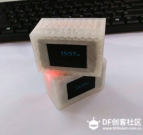 【智能桌面小时钟1】-基于arduino bluno用OLED12864液晶屏制作...图22