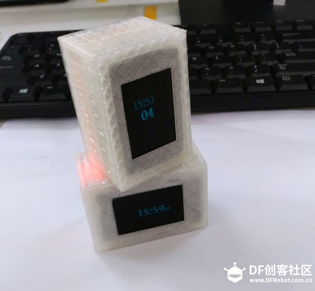 【智能桌面小时钟1】-基于arduino bluno用OLED12864液晶屏制作...图23