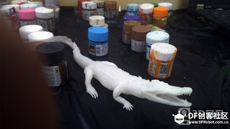 3D鳄鱼的制作流程-3D目目图4