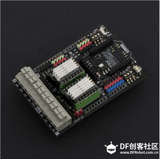 如何使用步进电机驱动扩展板？图1