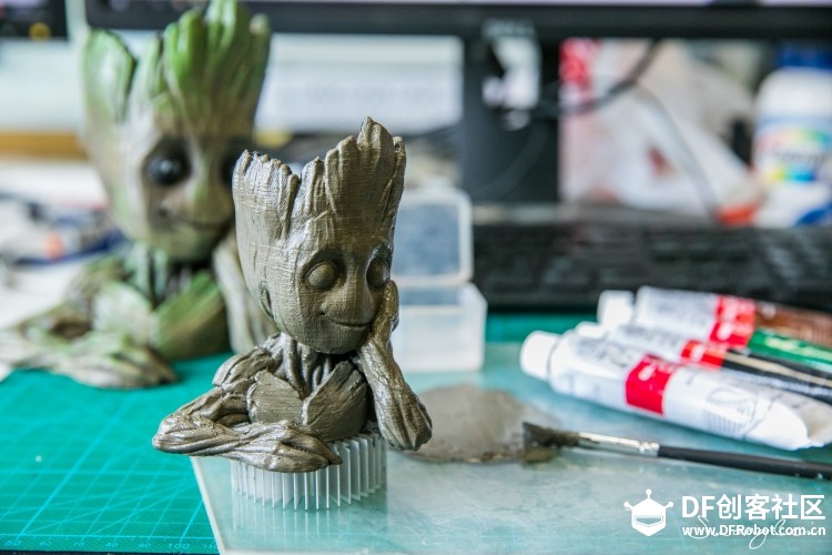 教你如何制作彩色的3D打印Groot图15