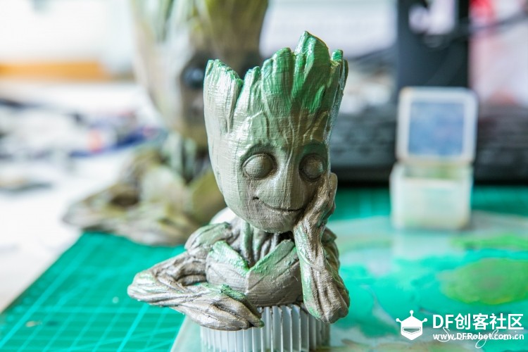 教你如何制作彩色的3D打印Groot图23