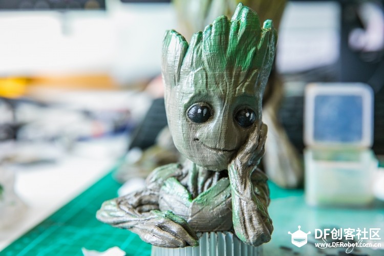 教你如何制作彩色的3D打印Groot图26